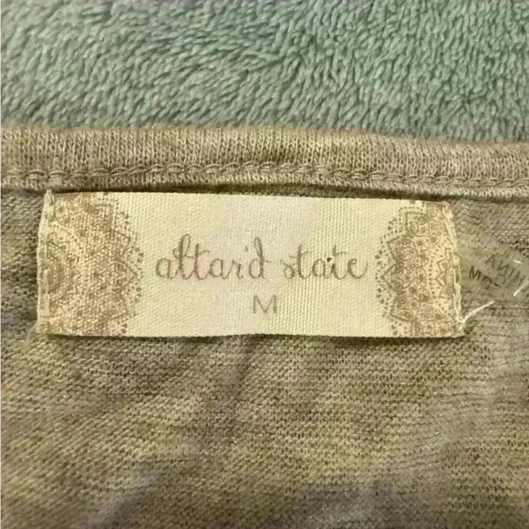 Women’s Tan Altar’D State Lace Top - Picture 3 of 7